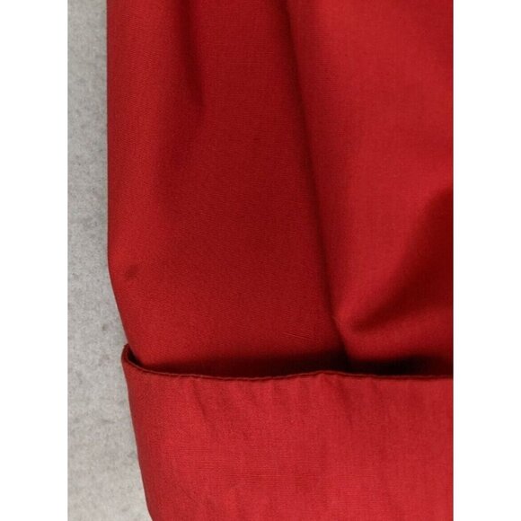 Vintage 80s 90s Women's Jacket Size Medium Mulberry Street Red Oversized Relaxed - Picture 9 of 16